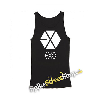 EXO - Logo - Mens Vest Tank Top - čierne tielko