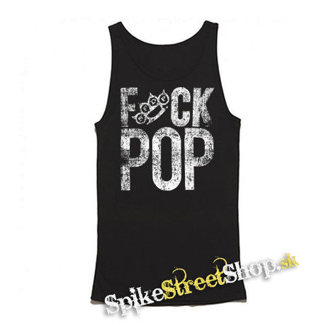 FIVE FINGER DEATH PUNCH - Fuck Pop - Mens Vest Tank Top - čierne tielko