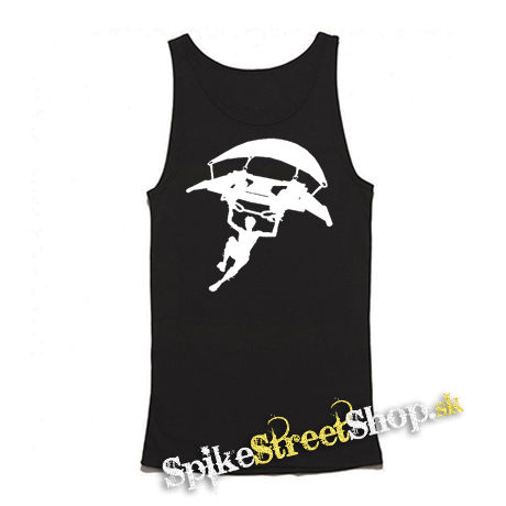 FORTNITE - Glider Man - Mens Vest Tank Top - čierne tielko