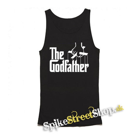 GODFATHER - Logo - Mens Vest Tank Top - čierne tielko