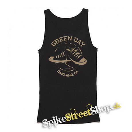 GREEN DAY - All Star Vintage - Mens Vest Tank Top - čierne tielko