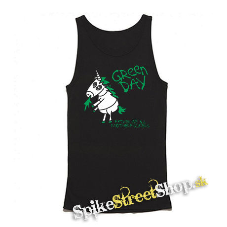 GREEN DAY - Green Father Of All Motherfuckers - Mens Vest Tank Top - čierne tielko