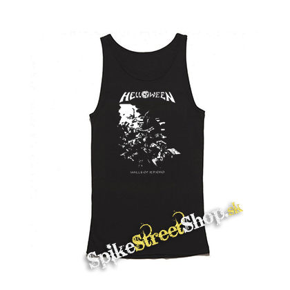 HELLOWEEN - Walls Of Jericho - Mens Vest Tank Top - čierne tielko