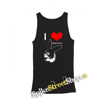 I LOVE ARIANA GRANDE - Mens Vest Tank Top - čierne tielko