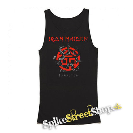 IRON MAIDEN - Senjutsu Snake - Mens Vest Tank Top - čierne tielko