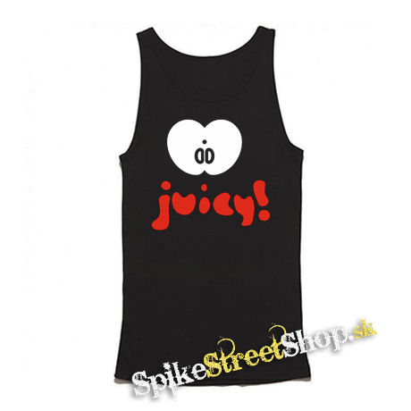 JUICY - Mens Vest Tank Top - čierne tielko