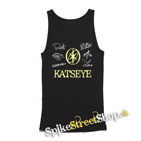 KATSEYE - Logo Signature - Mens Vest Tank Top - čierne tielko