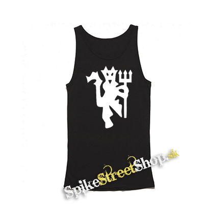 MANCHESTER UNITED - Devil - Mens Vest Tank Top - čierne tielko