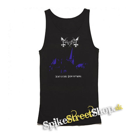 MAYHEM - De Mysteriis Dom Sathanas - Mens Vest Tank Top - čierne tielko