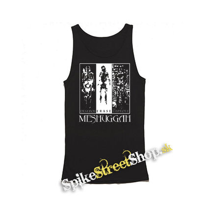 MESHUGGAH - Destroy Erase Improve - Mens Vest Tank Top - čierne tielko