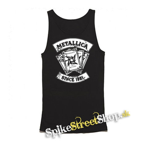 METALLICA - Since 1981 - Mens Vest Tank Top - čierne tielko