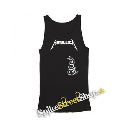 METALLICA - Snake - Mens Vest Tank Top - čierne tielko