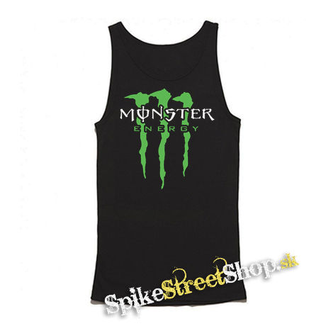 MONSTER ENERGY - Logo Crest - Mens Vest Tank Top - čierne tielko