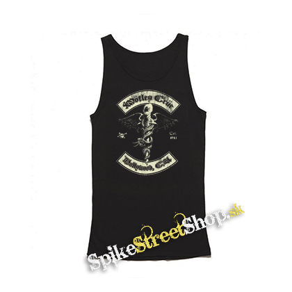 MOTLEY CRUE - Caduceus - Mens Vest Tank Top - čierne tielko