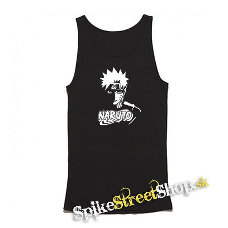NARUTO - MANGA  - Portrait Motive 2 - Mens Vest Tank Top - čierne tielko