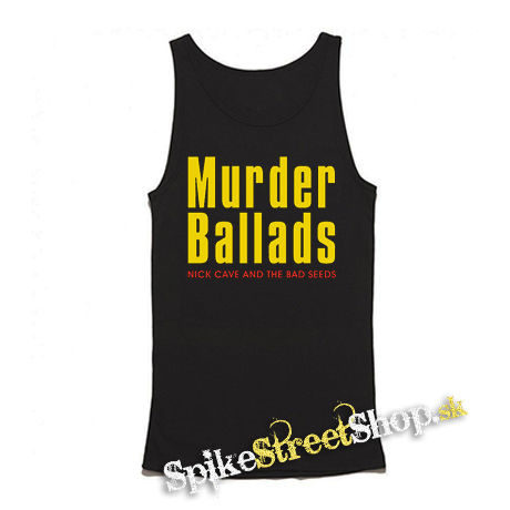 NICK CAVE - Murder Ballads - Mens Vest Tank Top - čierne tielko