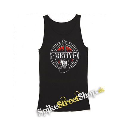 NIRVANA - Since 1988 - Mens Vest Tank Top - čierne tielko