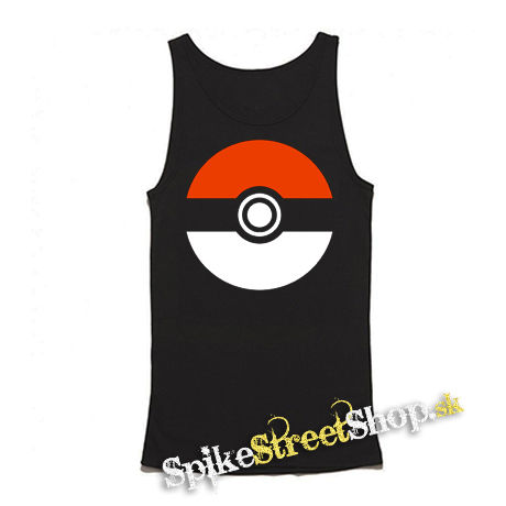 POKEMON - Symbol - Mens Vest Tank Top - čierne tielko