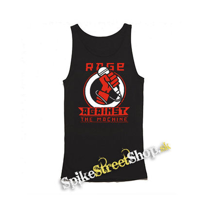 RAGE AGAINST THE MACHINE - Revolution - Mens Vest Tank Top - čierne tielko