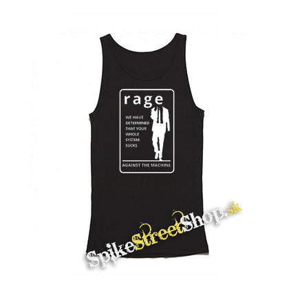 RAGE AGAINST THE MACHINE - We Have Determined - Mens Vest Tank Top - čierne tielko