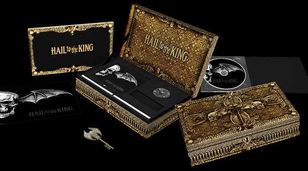 AVENGED SEVENFOLD - Hail To The King CD Box-Set (Limited edition - Treasure Box)