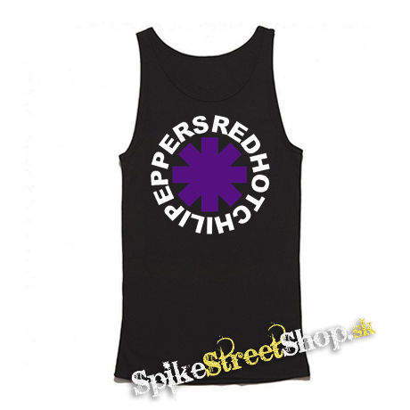 RED HOT CHILI PEPPERS - Asterix Purple - Mens Vest Tank Top - čierne tielko