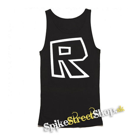 ROBLOX - Znak - Mens Vest Tank Top - čierne tielko