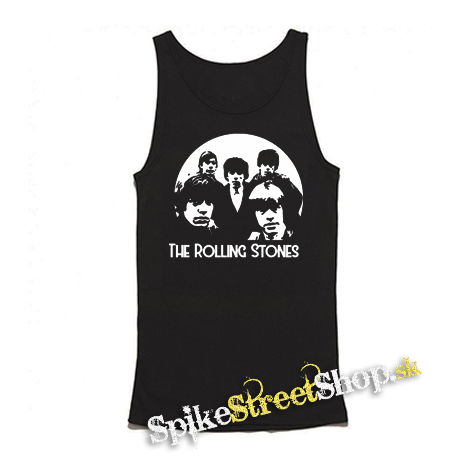 ROLLING STONES - Band Portrait - Mens Vest Tank Top - čierne tielko