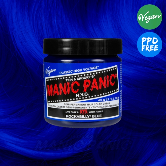 Farba na vlasy MANIC PANIC - Rockabilly Blue