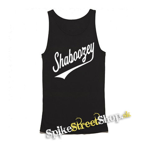 SHABOOZEY - Logo Singer - Mens Vest Tank Top - čierne tielko