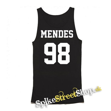 SHAWN MENDES - Mendes 98 - Mens Vest Tank Top - čierne tielko