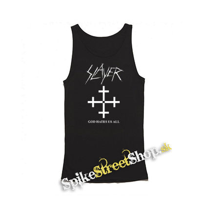 SLAYER - God Hates Us All - Mens Vest Tank Top - čierne tielko