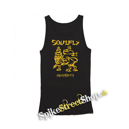 SOULFLY - Prophecy Yellow - Mens Vest Tank Top - čierne tielko