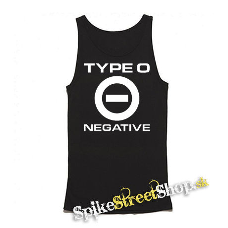 TYPE O NEGATIVE - Logo Crest - Mens Vest Tank Top - čierne tielko