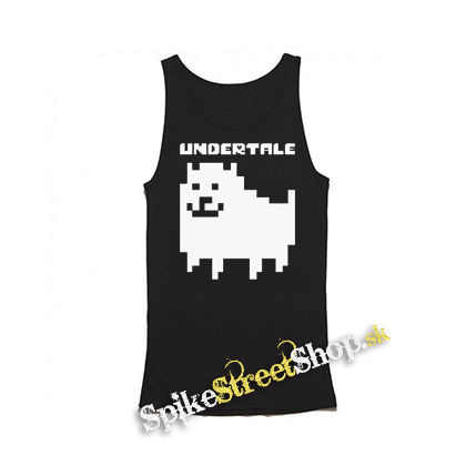 UNDERTALE - Annoying Dog - Mens Vest Tank Top - čierne tielko