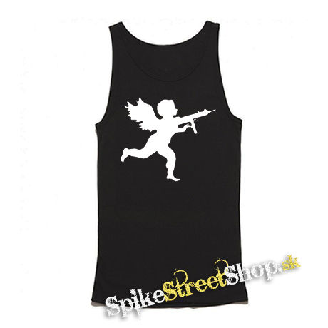 VANILLA ICE - Cupid - Mens Vest Tank Top - čierne tielko