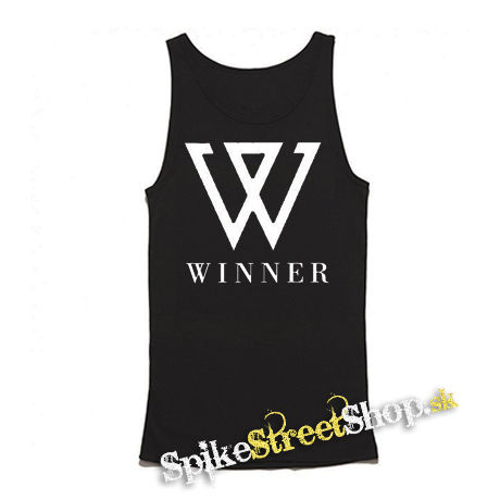 WINNER - Logo K-Pop Band Motive 1 - Mens Vest Tank Top - čierne tielko