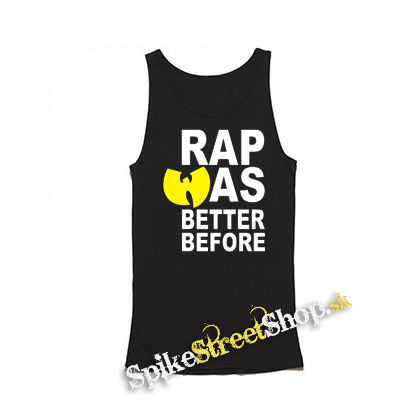 WU TANG CLAN - Rap Was Better Before - Mens Vest Tank Top - čierne tielko