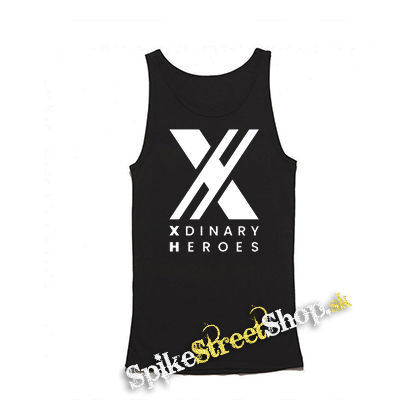 XDINARY HEROES - Logo - Mens Vest Tank Top - čierne tielko