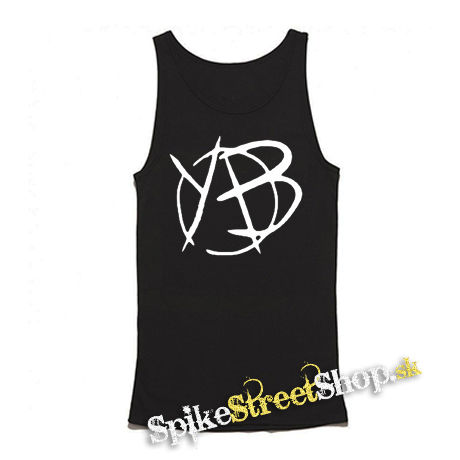YUNGBLUD - Crest - Mens Vest Tank Top - čierne tielko