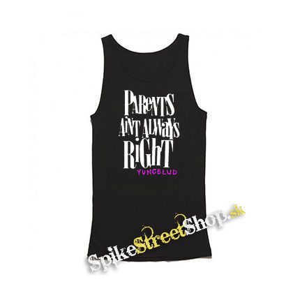 YUNGBLUD - Parents Aint Always Right - Mens Vest Tank Top - čierne tielko