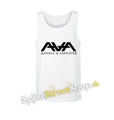 ANGELS AND AIRWAVES - Logo - biele pánske tielko