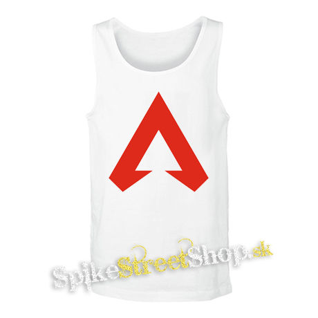 APEX LEGENDS - Red Logo - biele pánske tielko