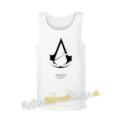 ASSASSINS CREED - Unity Logo 3 - biele pánske tielko