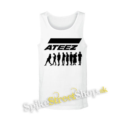ATEEZ - Logo & Silhouette - biele pánske tielko