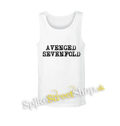 AVENGED SEVENFOLD - Logo - biele pánske tielko