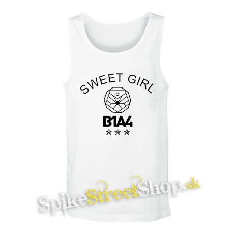 B1A4 - Sweet Girl - biele pánske tielko