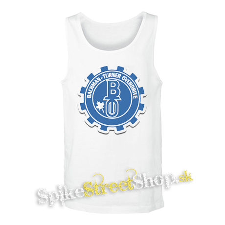 BACHMAN-TURNER OVERDRIVE - Logo - biele pánske tielko