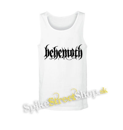 BEHEMOTH - Logo - biele pánske tielko
