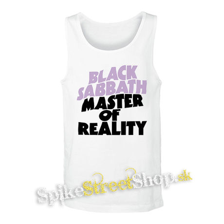 BLACK SABBATH - Master Of Reality - biele pánske tielko